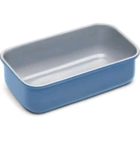 Caraway Non-Stick Ceramic 9x5" Non-Toxic 1lb Loaf Pan, Navy, Open Box - Picture 1 of 9
