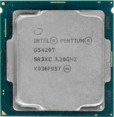 9th Gen Intel Pentium G5420T LGA-1151 CPU 3.20 GHz Dual-Core Coffee Lake SR3XC - Image 1 of 3