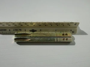 2- Baldwin Estate 3,5" geräumte Spindel - gerade, Durchgang Zink 0510 004 - Bild 1 von 2