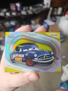 2025 Topps Chrome Disney DOC HUDSON Yellow Refractor /275 #54 - Picture 1 of 2