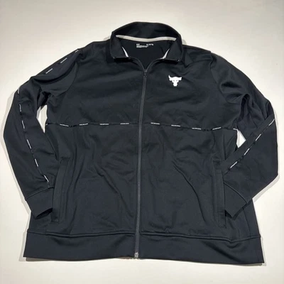 Мужская тренировочная/спортивная куртка на молнии Under Armour Project Rock размер XL - Изображение 1 из 4