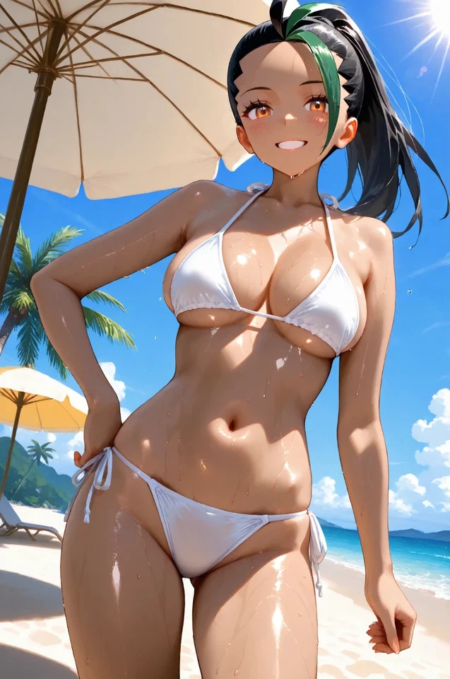 SFW Nemona - Pokemon Obra de Arte Completa Anime Waifu 4x6 Impresión Fotográfica Foto 1 de 1