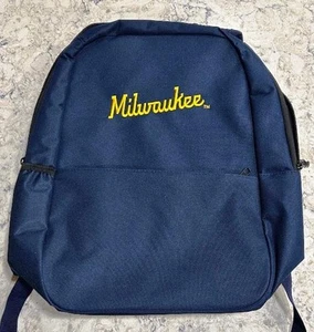 2025 BREWERS SEASON SEAT HOLDER BACKPACK MULTI-POCKET HEAVY DUTY w/ FREEBIE, NEW - Picture 1 of 1