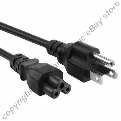 Lot10 10ft long 3pin Notebook/Laptop Power Supply Cord/Cable Mickey Mouse 18awg - Image 1 of 1