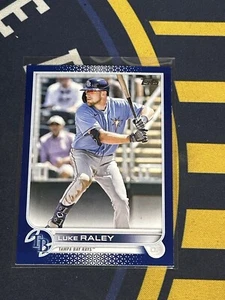 2022 Topps Update Series - Royal Blue #US24 Luke Raley - Picture 1 of 2