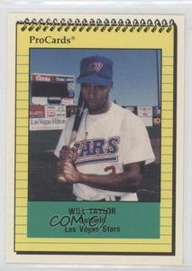 1991 ProCards Minor League Will Taylor #250