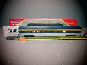 Williams  72’ Streamliner CHESAPEAKE & OHIO SPORTSMAN  COACH PASSENGER CAR - Picture 1 of 12