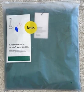 Knix Modal Sleep Pants Full Length Sz S Jade NWT Cooling Comfortable Soft - Picture 1 of 5