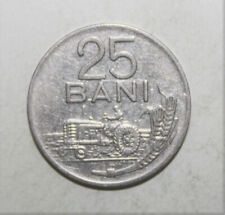 S12 - Romania 25 Bani 1960 Extremely Fine Coin - Tractor