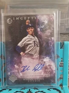 2016 Bowman Inception Prospect Autogramme Blue Rays Padres Blake Snell RC - Bild 1 von 2