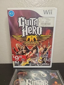 Guitar Hero: Aerosmith (Nintendo Wii, 2008) Complete CIB Tested - Picture 1 of 4