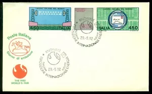 ITALY SCOTT #'s 1516-1517 FDC, GREAT PRICE! - Picture 1 of 1