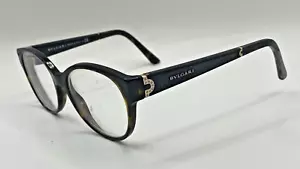 BVLGARI MONTURAS SOLO GAFAS 4106BQ Marrón TORTISE / Cuero Negro 54-17-140 - Imagen 1 de 8