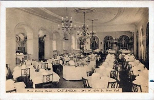 Most Popular Swedish Restaurant Castleholm New York Postcard Unposted - Picture 1 of 2
