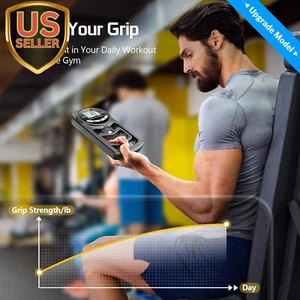 Hand Grip Strength Tester Trainer - Electronic Hand Dynamometer Forearm Grip ... - Picture 1 of 1