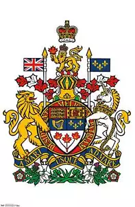 Canadá - Póster Escudo de armas - Imagen 1 de 29