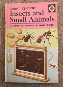 Vintage Ladybird Insects And Small Animals Natural History Book Series 651 18p - Picture 1 of 8