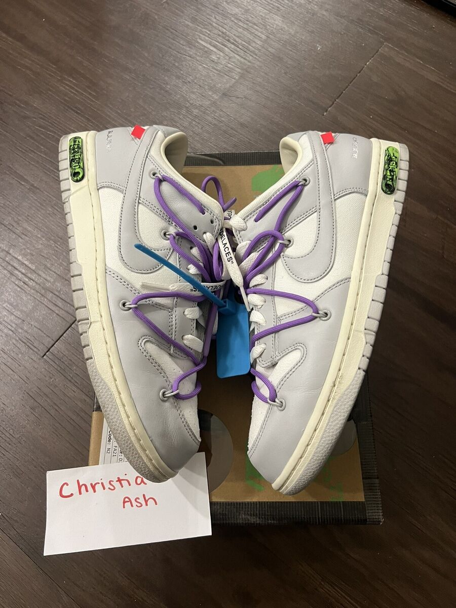 Nike Off-White x Dunk Low Lot 47 of 50 for Sale Nike Off-White x Dunk Low Lot 47 of 50 for Sale