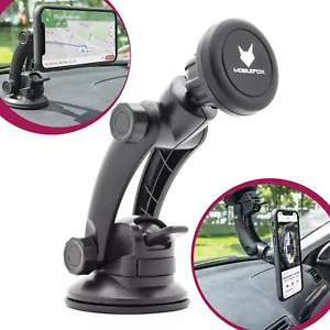 360° Car Mount Magnetic Phone Holder Smartphone Compatible for HTC U11 U - Picture 1 of 8