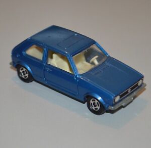Vintage Tomica Blue Volkswagen Golf GLE Tomy Pocket Cars NICE