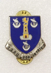 U.S. Army DI Pin: 295th Infantry Regiment - c/b, D-22 - Picture 1 of 1