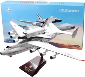 An-225 ANTONOV escala 1:200 transporte con transbordador espacial BURAN resina avión fundido a presión - Imagen 1 de 14