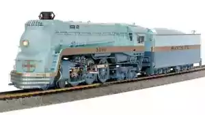 Broadway Limited HO ATSF Blue Goose RN 3460 1951-1953 Appearance ITEM #7355~NEW - Picture 1 of 3
