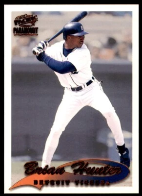 1999 Pacific Paramount Copper #90 Brian Hunter Detroit Tigers - Image 1 of 2