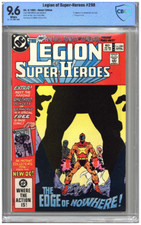 Legion of Super Heroes  # 298  CBCS   9.6  NM+  White pgs  4/83   1st App. of Am