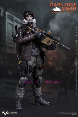 Vts Toys 1/6 Vm-017 The Darkzone Agent Take Back The City Action Figure In Stock - Image 1 of 4