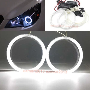 CCFL halo ring for Subaru legacy 07-14 headlight devil angel eye lamp demon DRL - Foto 1 di 22