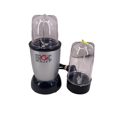 Magic Bullet Blender Motor Base with 2 Blades and 2 Cups Tested Works MB1001  - Image 1 of 4