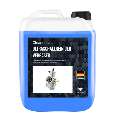 5L Ultraschallreiniger Konzentrat Vergaser Einspritzdüsen z.b Mikuni Motor Auto  - Bild 1 von 4