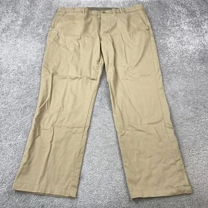 Berkley Jensen Flex Waist Pants Men's 40x30 Tan Stretch Casual Chino - Picture 1 of 9