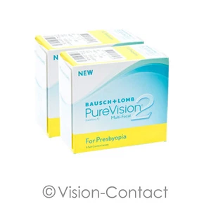 PureVision 2 for Presbyopia 2 x 6 multifokale Kontaktlinsen Monatslinsen - Bild 1 von 1