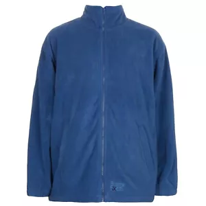 UNISEX PADDED FLEECE REVERSIBLE DOUBLE JACKET CLASSIC POLAR POLO OUT WEAR COAT - Picture 1 of 25