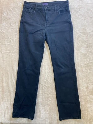 NYDJ Not Your Daughters Jeans 14 Lift Tuck Straight Leg Blue 34x33 - Image 1 of 4