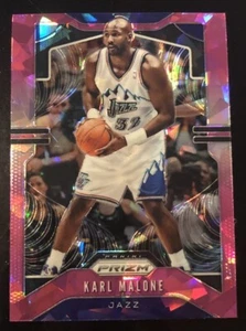 2019-20 Panini Prizm Karl Malone Pink Ice Prizm Jazz SP - Bild 1 von 2