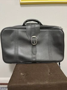 Samsonite Silhouette Charcoal Vintage Weekender Bag Luggage Travel - Picture 1 of 20