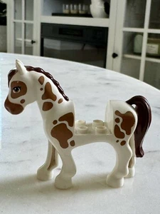 LEGO Friends HORSE Spotted BROWN AND WHITE REPLACEMENT HORSE - Picture 1 of 9