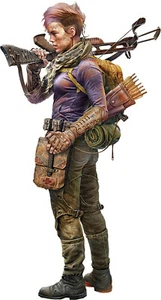 Resin Figure Kit 1/24 Female Warrior Unpainted Resin Kit - Picture 1 of 5