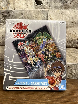 2011 Bakugan 25 Piece Puzzle Battle Brawlers Gundalian Invaders (9" x 10.4") NEW — 第 1/4 张图片