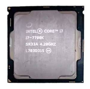 Intel Core i7-7700K 4.20GHz 8MB Quad-Core LGA 1151/Socket H4 CPU Processor SR33A - Picture 1 of 2