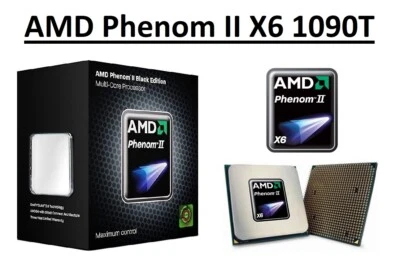 AMD Phenom II X6 1090T Hexa Core Processor 3.2 - 3.6 GHz, Socket AM3, 125W CPU - Image 1 of 4