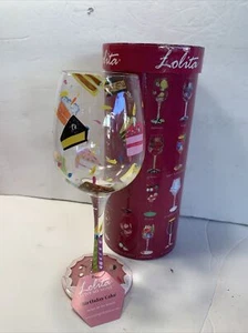 Bicchiere da vino Lolita collezione vino "Torta di compleanno" in scatola - Foto 1 di 12