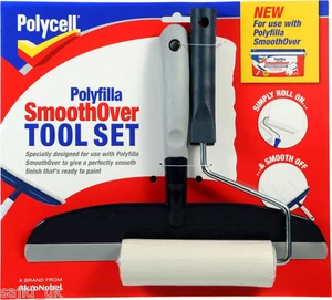 Juego de herramientas de alisado de rodillos y esparcidores Polycell Polyfilla SmoothOver - Imagen 1 de 1