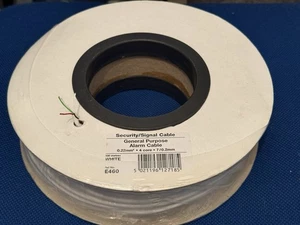 4 Core Cable For Alarm or Phone Telephone 100m Roll (LAST ONE) - Picture 1 of 4