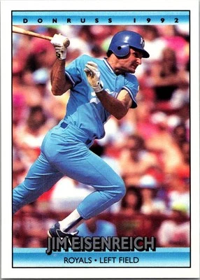 1992 Donruss #297b Jim Eisenreich - Image 1 of 2