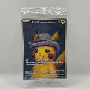 Pokemon Card - Pikachu with Grey Felt Hat X VAN GOGH PIKACHU Promo SVP085 SEALED - Bild 1 von 6