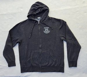 Phish Hoodie Herren 4XL anthrazit Reißverschluss Herbst 2014 Tour Bär Grafik Sweatshirt - Bild 1 von 12